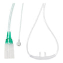 Medline SuperSoft CO2 Cannulas - SuperSoft CO2 Sampling Cannula, 7' O2 Tubing, 7' CO2 Tubing, Male, Bulk - HCS4568BS