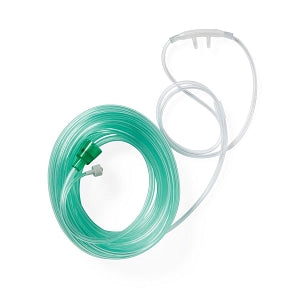Medline SuperSoft CO2 Cannulas - SuperSoft CO2 Sampling Cannula, 7' O2 Tubing, 7' CO2 Tubing, Male, Bulk - HCS4568BS