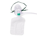 Medline Disposable Oxygen Masks with Standard Connector - Total Non-Rebreather Pediatric Mask with Reservoir Bag, Safety Vent, Check Valve, 7' Tubing and Standard Connectors - HCS4675B