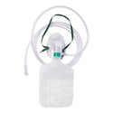 Medline Disposable Oxygen Masks with Standard Connector - Pediatric 3-in-1 Mask with 7' Tubing and Standard Connectors - HCS4685B