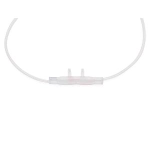 Medline MicroFilter CO2 Sampling and O2 Delivery Cannulas - MicroFilter CO2 Cannula, Pediatric, 7', Nasal - HCS4707MN