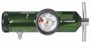 Medline Oxygen Regulators - Best-Valued Mini Oxygen Regulator, 0-8 LPM, CGA 870 Connector - HCS8708M
