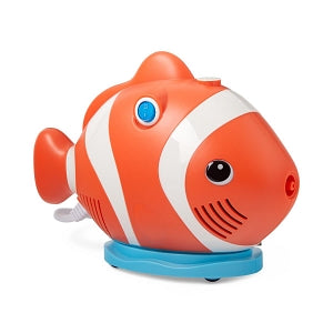 Medline Pediatric Aeromist Buddies Nebulizer Compressors and Accessories - Aeromist Buddies Nebulizer Compressor with Carry Bag, Fish Character - FISHNEB