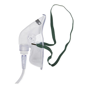 Medline Disposable Oxygen Masks with Universal Connector - Disposable Medium-Concentration Adult Oxygen Mask with 7' Tubing and Universal Connector - HCSU4600B