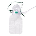 Medline Disposable Oxygen Masks with Universal Connector - Total Non-Rebreather Adult Mask with 7' Tubing and Universal Connectors - HCSU4670B