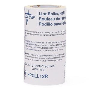 Medline Lint Roller Refills - Refill Rolls for Lint Rollers - HPCLL12R