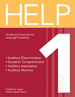 Handbook of Exercises for Language Processing HELP 1 Andrea M. Lazzari, Patricia M. Peters