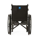 Medline Guardian K1 Wheelchairs - K1 Basic Wheelchair with Full-Length Permanent Arms and Elevating Leg Rests, 18" - K1186N13E