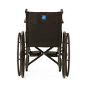 Medline Guardian K1 Wheelchairs - K1 Basic Wheelchair with Full-Length Permanent Arms and Swing-Away Leg Rests, 18" - K1186N13S