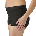 Medline Premium Knit Black Maternity Pants - Premium Black Knit Maternity Pants, Size XL, for Waist Size 45"-70" - KNTPANTBXL