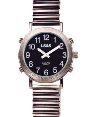 Talking Watch Black Face