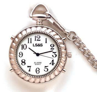 Silver Color Talking Pocket Watch