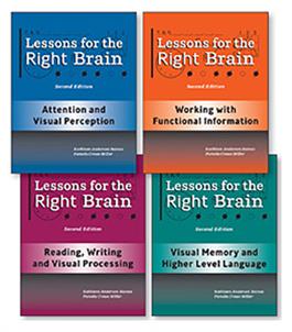 Lessons for the Right Brain–Second Edition (Set of 4) Kathleen A. Baines, Pamela Crowe Miller
