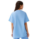 Medline AngelStat Unisex Reversible V-Neck Scrub Top with 4 Pockets - AngelStat Unisex Reversible V-Neck 4-Pocket Scrub Top with Medline Color-Coding, Size XL, Ceil Blue - M630NTHXL-CM