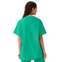 Medline AngelStat Unisex Reversible V-Neck Scrub Top with 4 Pockets - AngelStat Unisex Reversible V-Neck 4-Pocket Scrub Top with Angelica Color-Coding, Size XL, Jade - 630NTJXL-CA