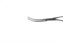 Medline DeBakey Cardiovascular Forceps - 5-1/8" (13 cm) DeBakey Cardiovascular Tissue Forceps with Curved 2 mm Tip - MDG0498724