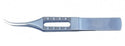 Medline Titanium Curved Tying Forceps - Titanium Tying Platform Forceps, Curved, 4" - MDG3448303