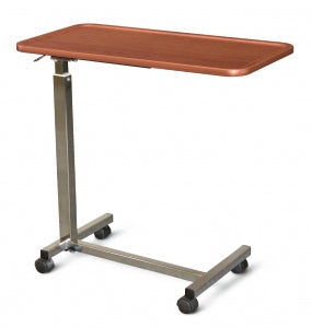 Medline At Home 100 and 150 Series Overbed Tables - At Home Thermofoil Overbed Table, American Cherry - MDRAHOBT150CT