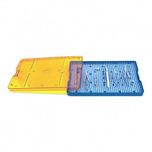 Medline Plastic Sterilization Case - 10" x 6" x 0.75" Plastic Sterilization Case - MDS0010385
