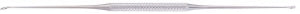 Medline Tabb Double-Ended Flap Knives - 6-3/8" (16.3 cm) Overall Length Tabb Double-Ended Flap Knife with 2 mm x 3 mm Wide 20˚ and 45˚ Blades - MDS0397936