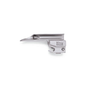 Medline Reusable Integrated Fiber Optic Laryngoscope Blades - Reusable Miller Blade for Fiber-Optic Laryngoscope, No. 00 Preemie - MDS0423503
