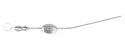 Medline Baron Suction Tubes - 5 Fr 30° Angle 3" (7.6 cm) Working Length Baron Suction Tube - MDS0440315