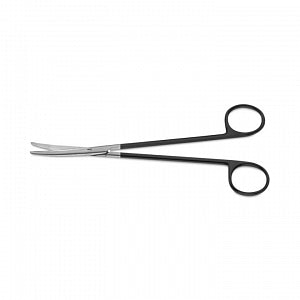 Medline Metzenbaum Dissecting Scissors - 9" (15.2 cm) Supercut / Wavecut Curved Nelson-Metzenbaum Dissecting Scissors with Ceramic-Coated Tips - MDS0716623