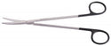 Medline Metzenbaum Dissecting Scissors - 7" (17.8 cm) Fine Curved Metzenbaum Dissecting Scissors with Blunt / Blunt Tips - MDS0728318