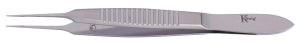 Medline Mcpherson Micro Corneal Forceps - FORCEP, DRESSING / TISSUE, MCPHERSON, CORN - MDS0748386