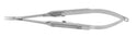 Medline Castroviejo Eye Needle Holders - 5-1/8 (13 cm) Short Shank Castroviejo Eye Needle Holder with 9 mm Long Straight, Smooth Jaws and Lock - MDS0750341