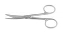 Medline Curved Standard Operating Scissors - Curved Standard Operating Scissors, Sharp / Blunt, 8" - MDS0811120