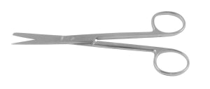 Medline Deaver Operating Scissors - Deaver Scissors, Length 5.5" (14 cm), Straight Sharp / Blunt - MDS0814014