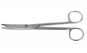 Medline Mayo-Type Scissors - Mayo-Sims Dissecting Scissors, Curved-on-Flat, Blunt / Blunt, 7.75" - MDS0816119