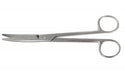 Medline Mayo-Type Scissors - Mayo-Sims Dissecting Scissors, Curved-on-Flat, Blunt / Blunt, 7.75" - MDS0816119