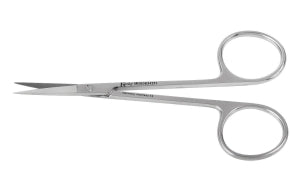 Medline Iris Ophthalmic Scissors - Iris Ophthalmic Scissors, 4.5" (11.5 cm) Length, Straight, Sharp / Sharp - MDS0834211