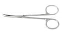 Medline Iris Scissors - 4.5" (11 cm) Iris Scissors with Curved Sharp / Sharp Tips - MDS0834312