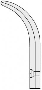 Medline Fomon Upper Lateral Scissors - SCISSOR, FOMON, UPPER LAT, CRVD, 5.25" - MDS0840713