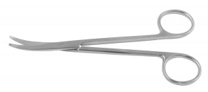 Medline Fomon Upper Lateral Scissors - SCISSOR, FOMON, UPPER LAT, CRVD, 5.25" - MDS0840713