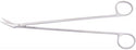 Medline DeBakey Vascular Scissors - SCISSOR, DEBAKEY, VASC, ANGLED 45, 9" - MDS0849123