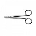 Medline Wire Cutting Scissors - Beebee Crown Wire Cutting Scissors, Straight Serrated, 4.75" - MDS0885012