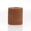 Medline Co-Label CoFlex LF2 Quick-Stick Nonsterile Cohesive Bandages - CoFlex LF2 Quick-Stick Nonsterile Cohesive Bandages, Tan, 3" x 5 yd. (7.6 cm x 4.6 m) - MDS089003