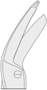 Medline Lister Bandage Scissors - Lister Bandage Scissors, 4-1/2