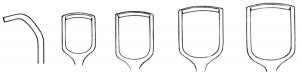 Medline Reverse Curve Adenoid Curettes - CURRETTE, ADENOID, REV, SZ 0, 11MM, 8.5" - MDS0893551
