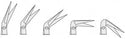 Medline Artery Scissors - SCISSOR, ARTERY, ANG 90DEG, 6.75, 17.2CM - MDS0942190