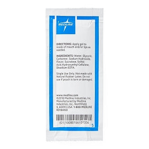 Medline Moisturizing Oral Gel - Moisturizing Oral Gel, 3 g Packet - MDS096803H