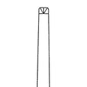 Medline Standard Tissue Forceps - 5.75" (14.6 cm) Straight Standard Tissue Forceps with 1 x 2 Teeth - MDS1012014