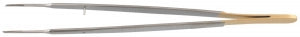 Medline Gerald Forceps - Gerald Forceps with Tapered 1 mm Tips, 7" (17.8 cm) - MDS1014318