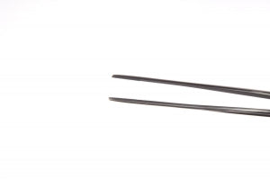 Medline Cushing Tissue Forceps - Cushing Tissue Forceps, Straight, Tungsten Carbide, Fine, 7" - MDS1022502