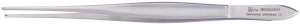 Medline Cushing Tissue Forceps - Cushing Tissue Forceps, 1 x 2 Teeth, 8" - MDS1023020