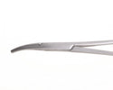 Medline Hemostatic Forceps - No Snag Hemostat Forceps, Nonsterile, Single-Use, Curved, Satin, 5'' - MDS10537